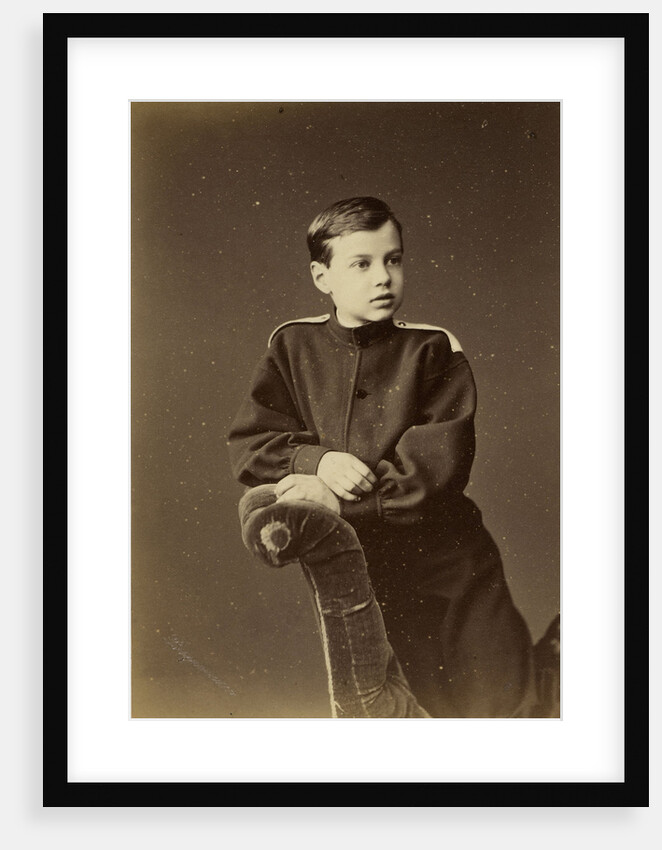Portrait of Grand Duke Dmitry Konstantinovich of Russia, 1874 by Anonymous