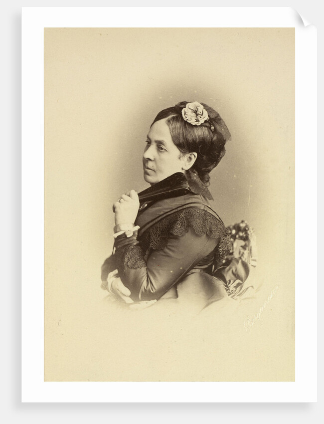 Portrait of Countess Sophia Andreevna Tolstaya, c. 1874 by Anonymous