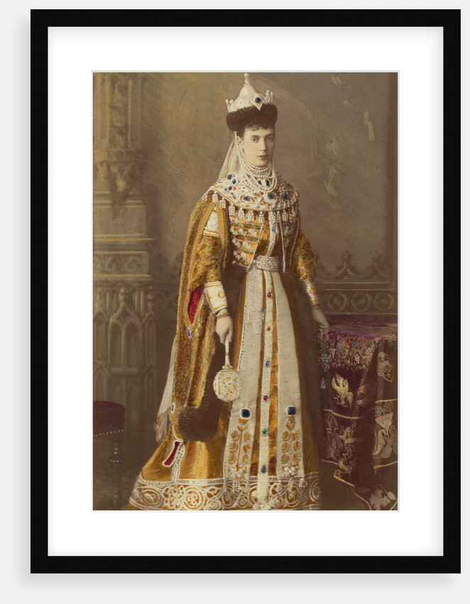 Portrait of Empress Maria Fyodorovna, Princess Dagmar of Denmark, 1883 by Anonymous