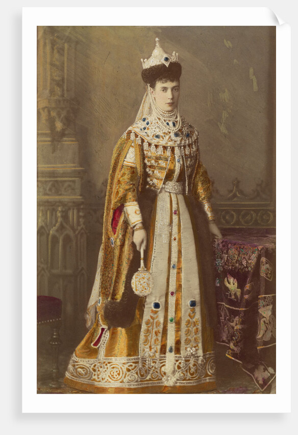 Portrait of Empress Maria Fyodorovna, Princess Dagmar of Denmark, 1883 by Anonymous