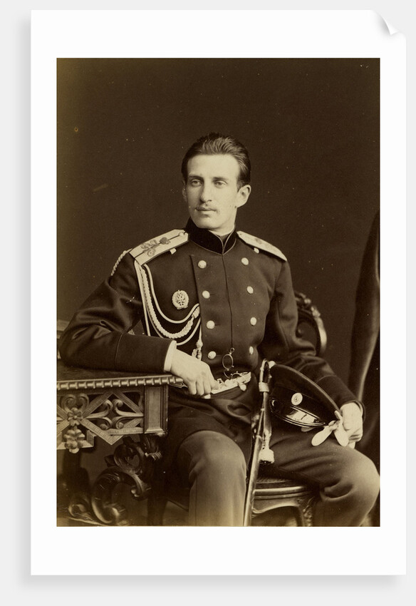 Portrait of Grand Duke Nicholas Constantinovich of Russia, 1874 by Anonymous