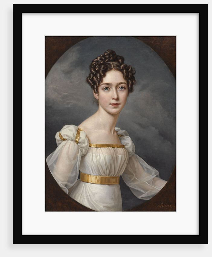 Portrait of Joséphine of Leuchtenberg, Crown Princess of Sweden and Norway, 1823 by Anonymous