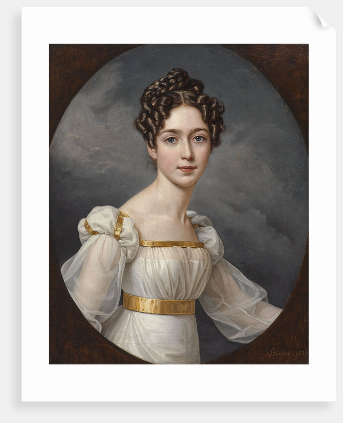 Portrait of Joséphine of Leuchtenberg, Crown Princess of Sweden and Norway, 1823 by Anonymous