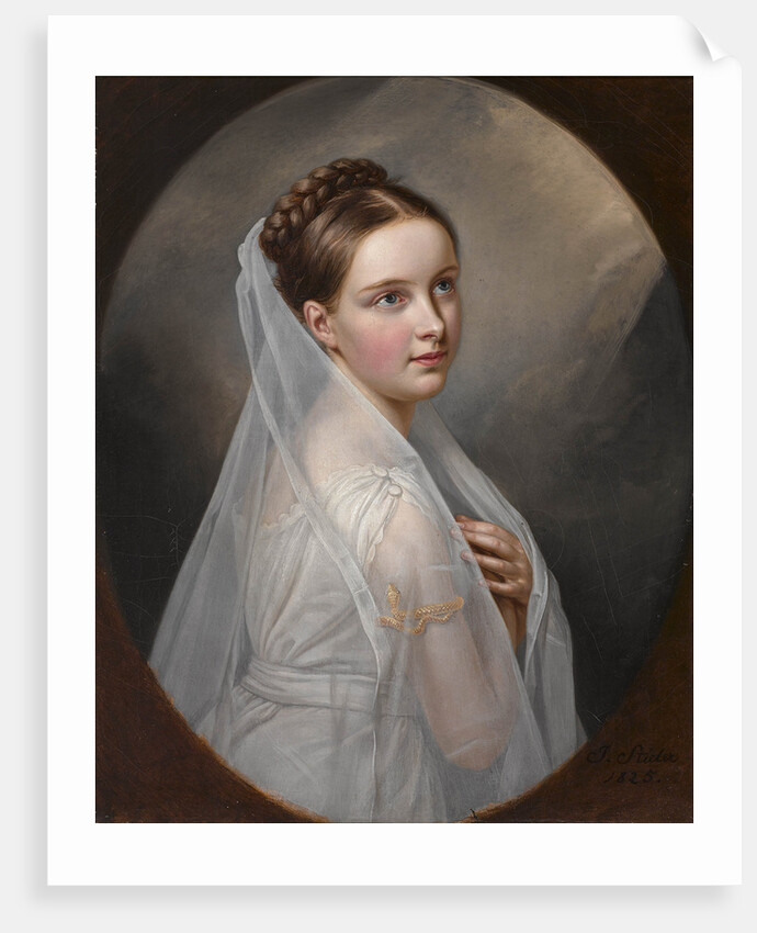 Countess Amalie Ludovika von Sayn-Wittgenstein-Sayn, 1825 by Anonymous