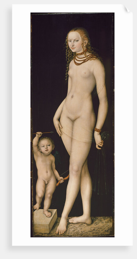 Venus and Cupid, ca 1530 by Anonymous