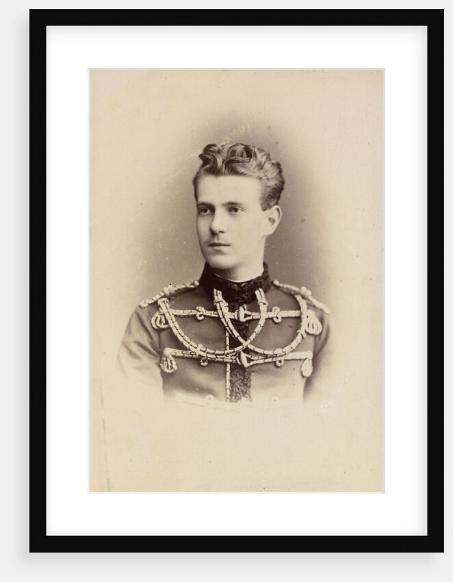 Portrait of Grand Duke Sergei Alexandrovich of Russia, 1874 by Anonymous