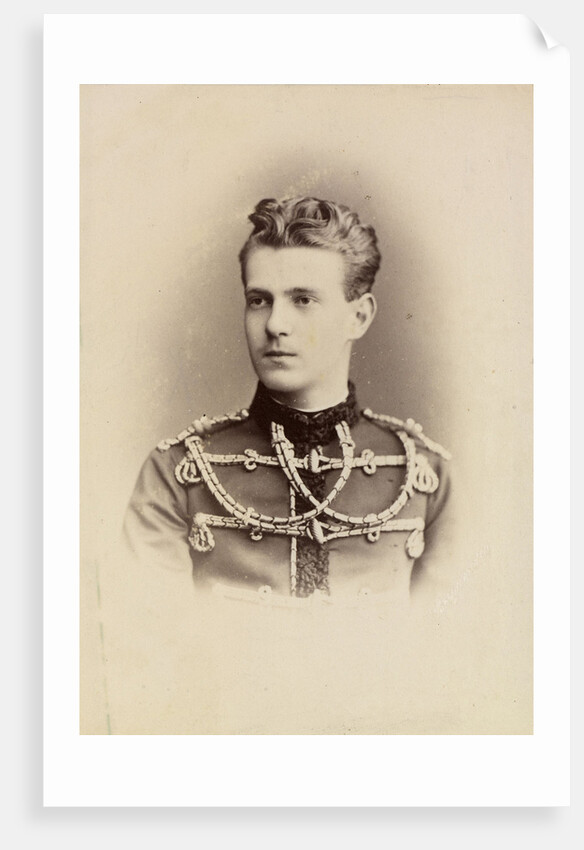 Portrait of Grand Duke Sergei Alexandrovich of Russia, 1874 by Anonymous