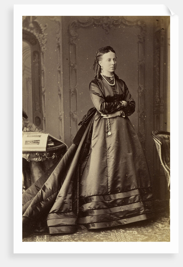 Portrait of Grand Duchess Alexandra Petrovna of Russia, Princess of Oldenburg, 1874 by Anonymous