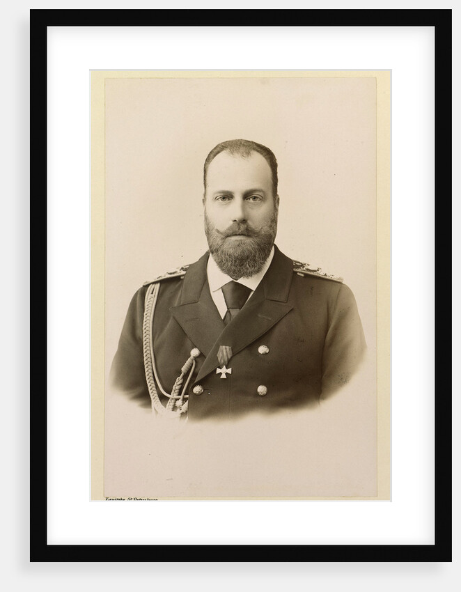 Portrait of Grand Duke Alexei Alexandrovich of Russia, ca 1894 by Anonymous