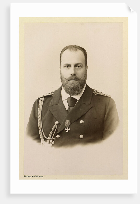 Portrait of Grand Duke Alexei Alexandrovich of Russia, ca 1894 by Anonymous