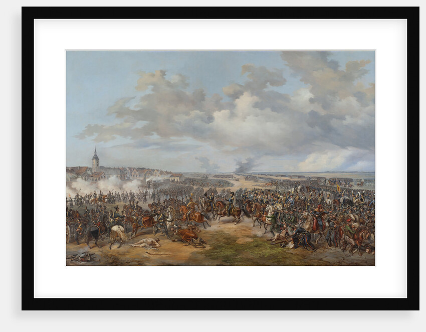 Swedish Troops Assaulting the Town Gate of Leipzig, October 19, 1813, 1853 by Anonymous