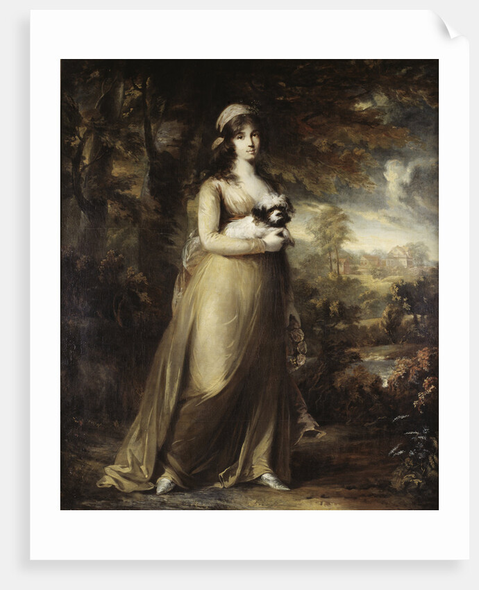 Portrait of the opera singer Teresa Vandoni, 1797 by Anonymous