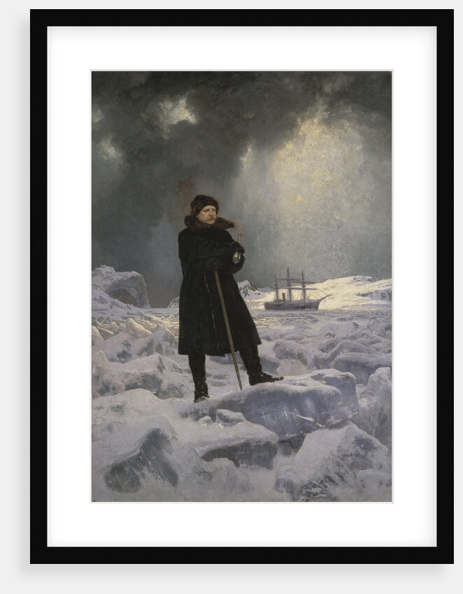 Portrait of the Arctic explorer Baron Adolf Erik Nordenskiöld, 1886 by Anonymous