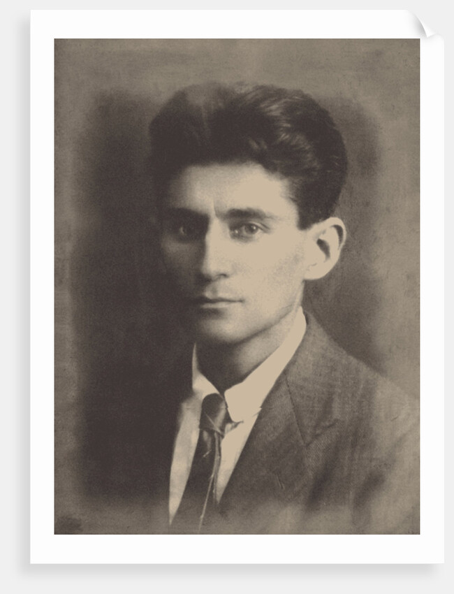 Franz Kafka, 1917 by Anonymous
