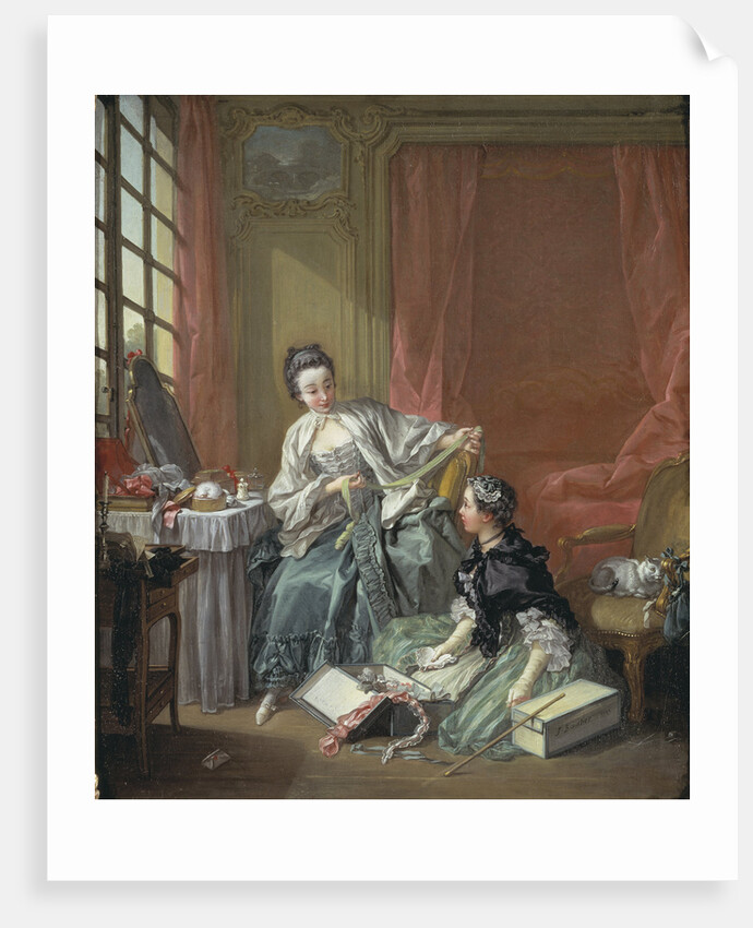 The Milliner, 1746 by Anonymous