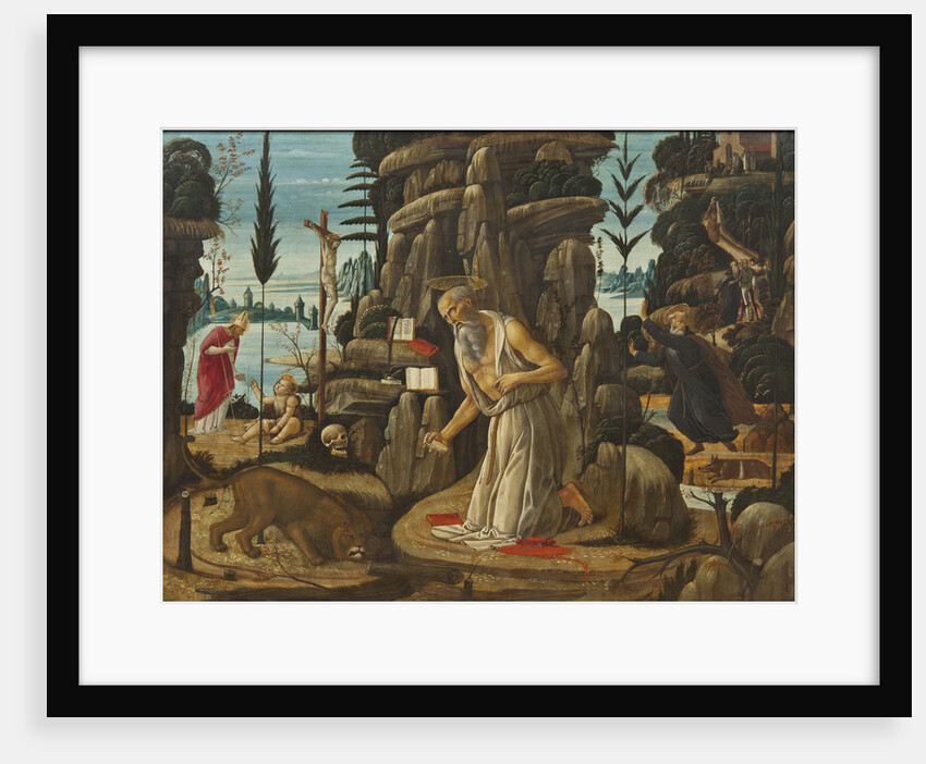 The Penitent Saint Jerome by Anonymous