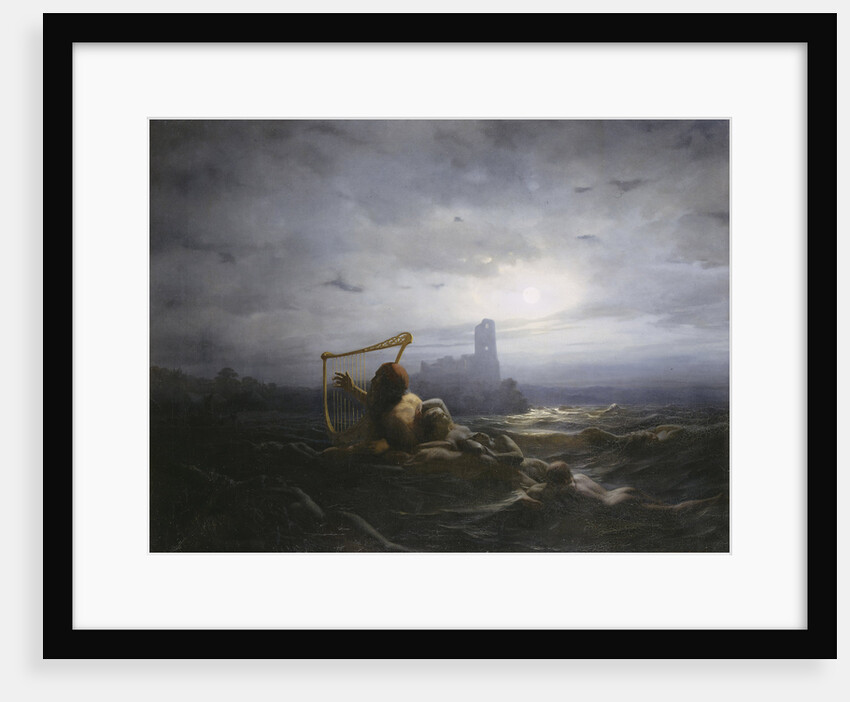Neck and the Daughters of Ægir, 1850 by Anonymous