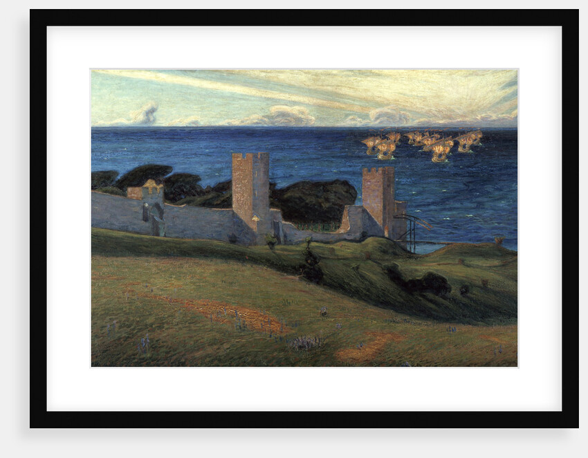 Vision. Scene from Visby, 1894 by Anonymous