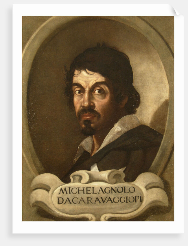 Portrait of Michelangelo Merisi da Caravaggio, 17th century by Anonymous