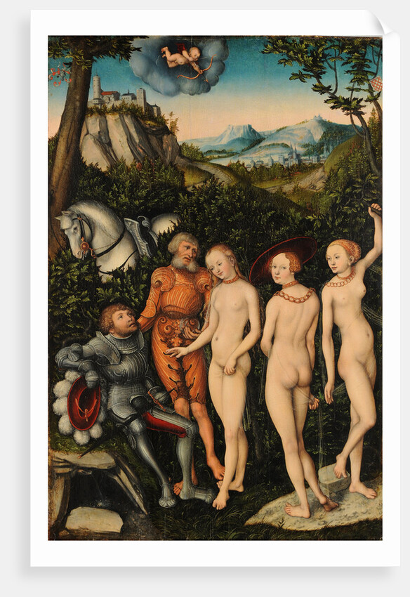 The Judgement of Paris, 1528 by Anonymous