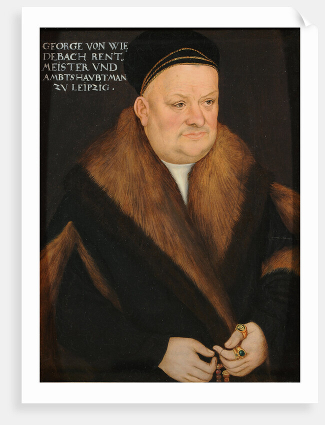 Portrait of Georg von Wiedebach, ca 1524 by Anonymous