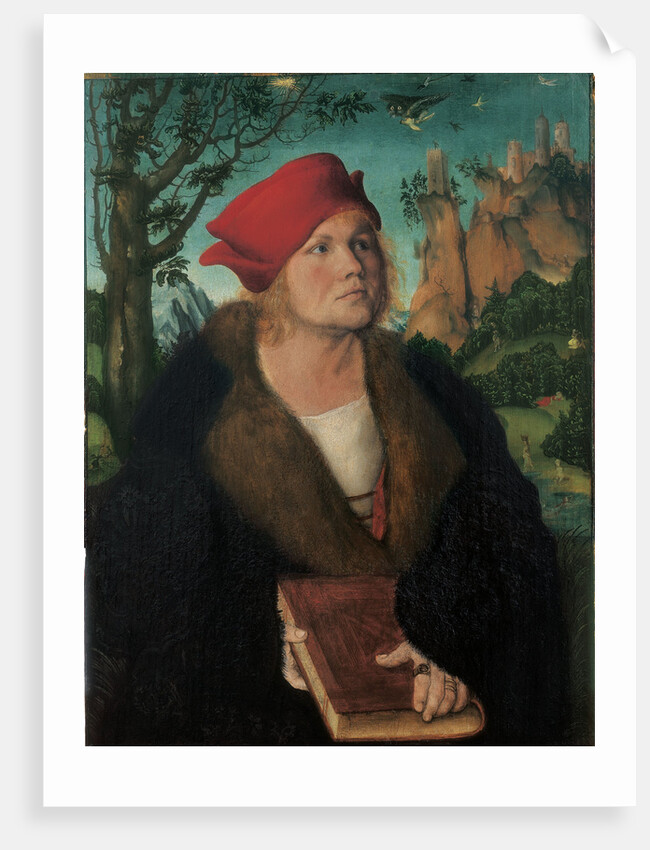 Portrait of Dr. Johannes Cuspinian, c. 1502-1503 by Anonymous