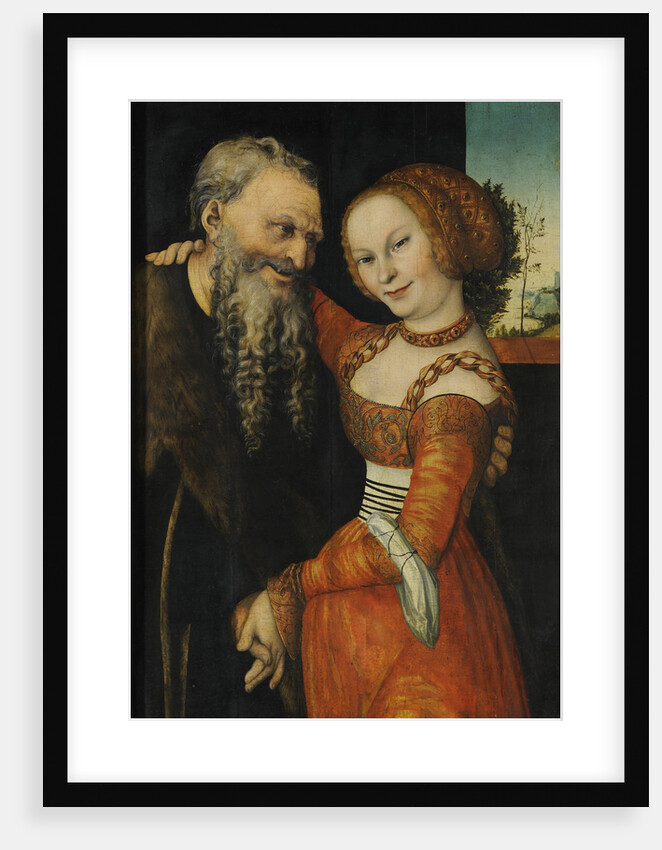 The Ill-matched Couple, ca 1530 by Anonymous