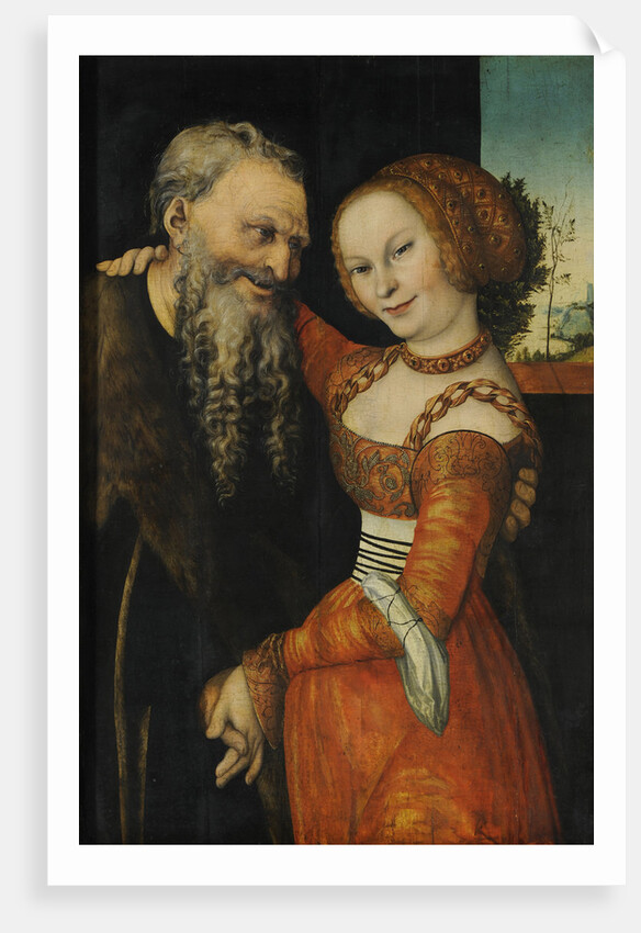 The Ill-matched Couple, ca 1530 by Anonymous