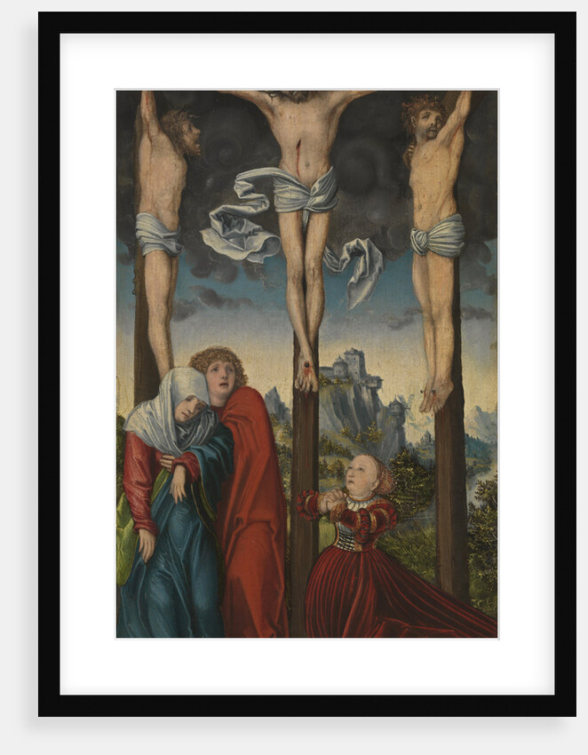Christ on the Cross between the Two Thieves, ca 1515-1520 by Anonymous