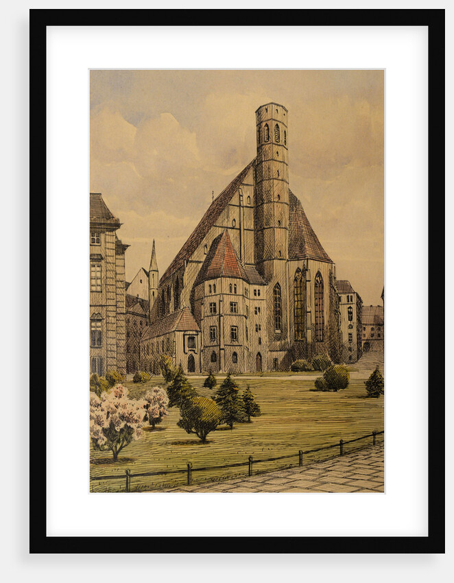 Minoritenkirche, Vienna, ca 1911-1912 by Anonymous