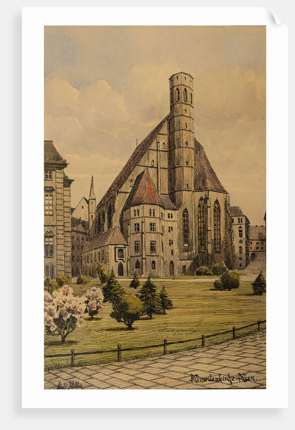 Minoritenkirche, Vienna, ca 1911-1912 by Anonymous