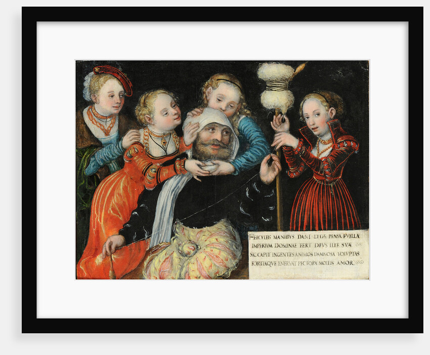 Hercules with Omphale, ca 1537 by Anonymous