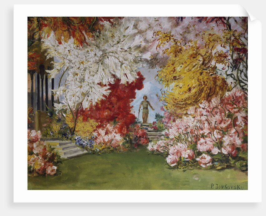 Set design for opera Parsifal by Richard Wagner, 1882 by Anonymous