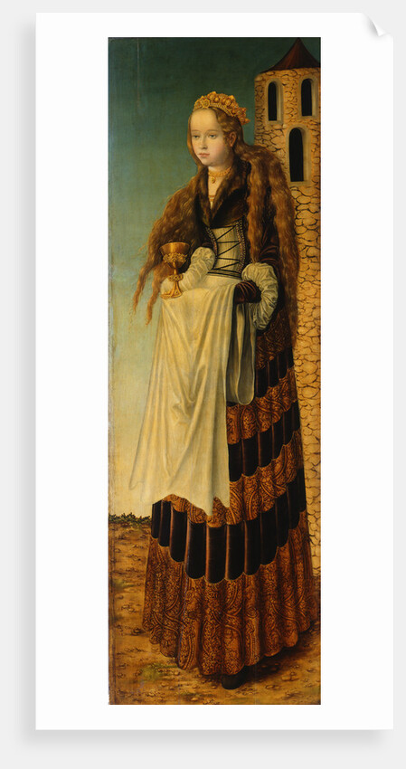 Saint Barbara, c. 1516 by Anonymous