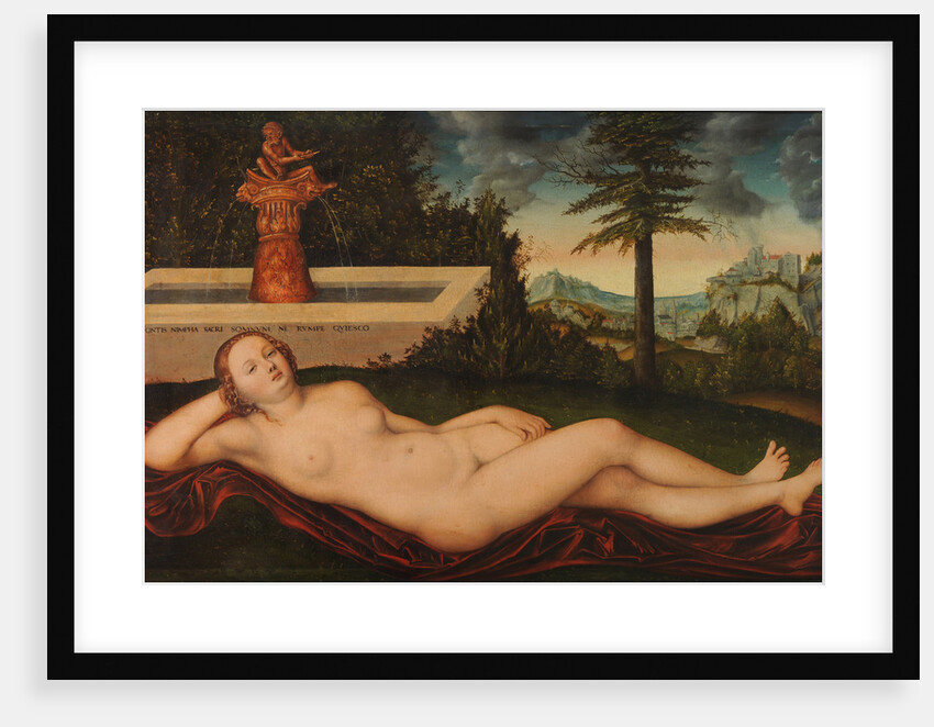 The Nymph of the spring, 1518 by Anonymous