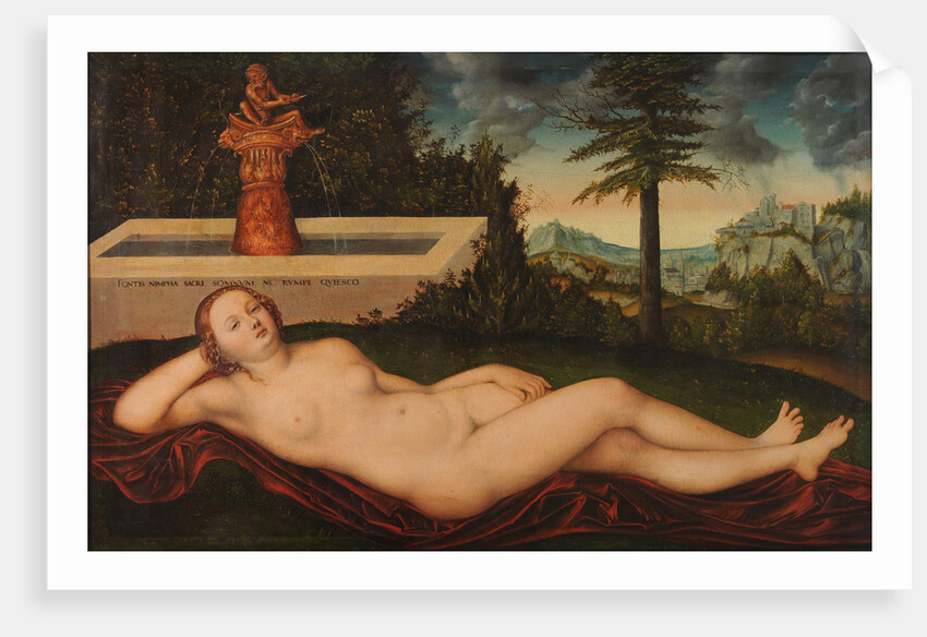 The Nymph of the spring, 1518 by Anonymous
