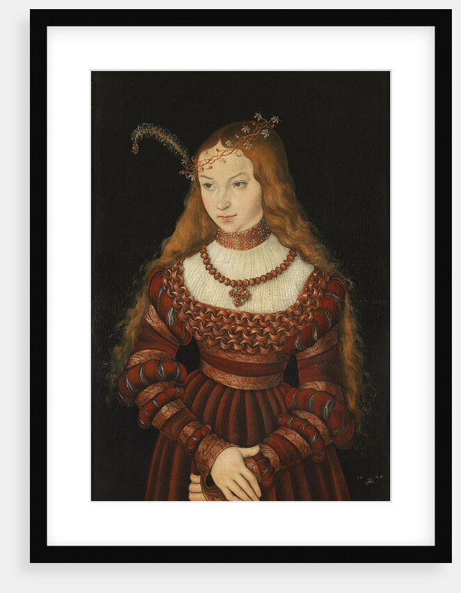 Portrait of Princess Sibylle of Cleves, 1526 by Anonymous