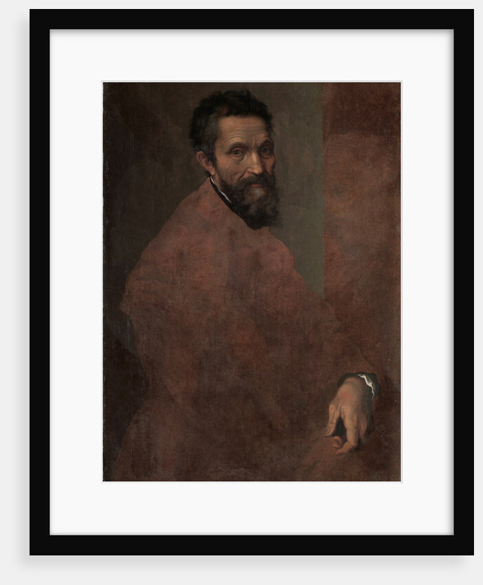 Portrait of Michelangelo Buonarroti, c. 1544 by Anonymous
