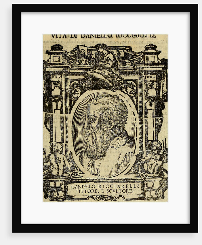 Daniele da Volterra. From: Giorgio Vasari, The Lives of the Most Excellent Italian Painters, Sculpto by Anonymous