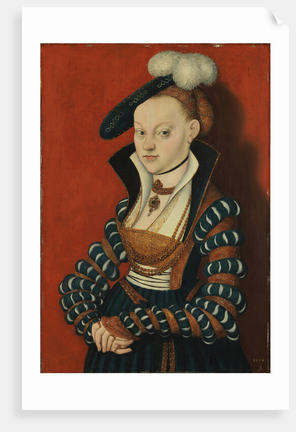 Portrait of Christiane of Eulenau, 1534 by Anonymous