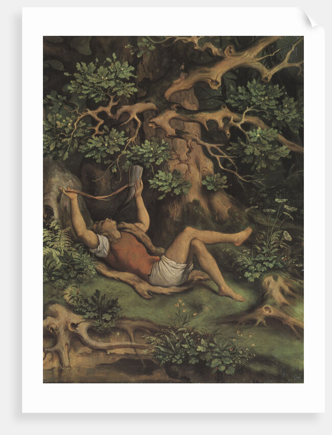 In the Forest. The Youths Magic Horn (Im Walde. Des Knaben Wunderhorn), 1848 by Anonymous