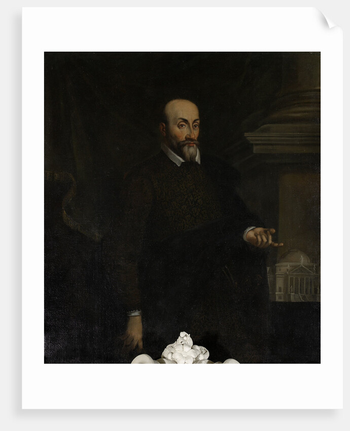 Portrait of Conte Mario Capra, 16th century by Anonymous