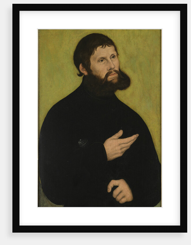 Portrait of Luther as Junker Jörg, ca 1521 by Anonymous