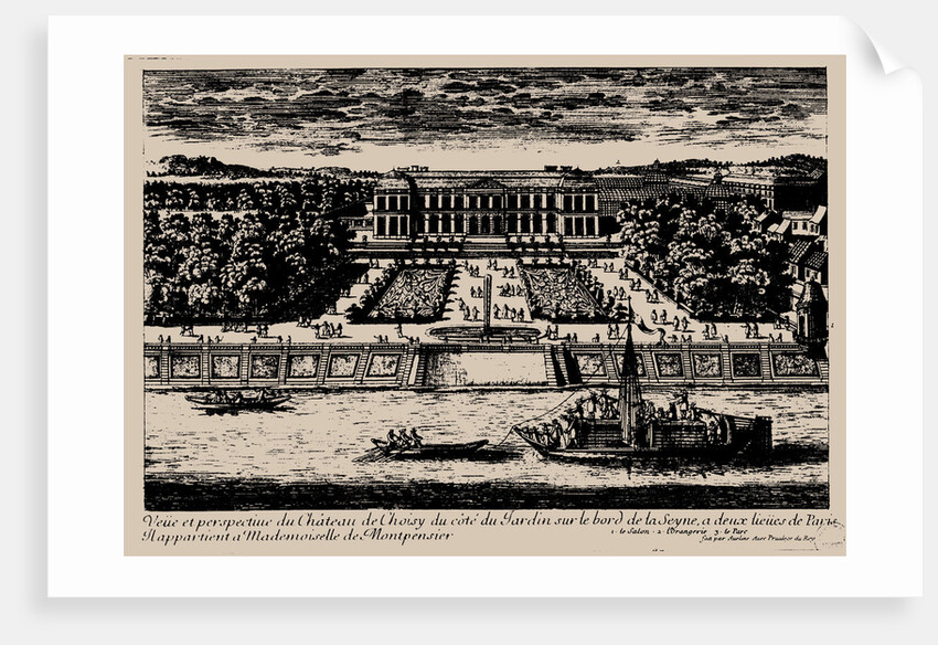 Château de Choisy, Early 18th cen by Anonymous