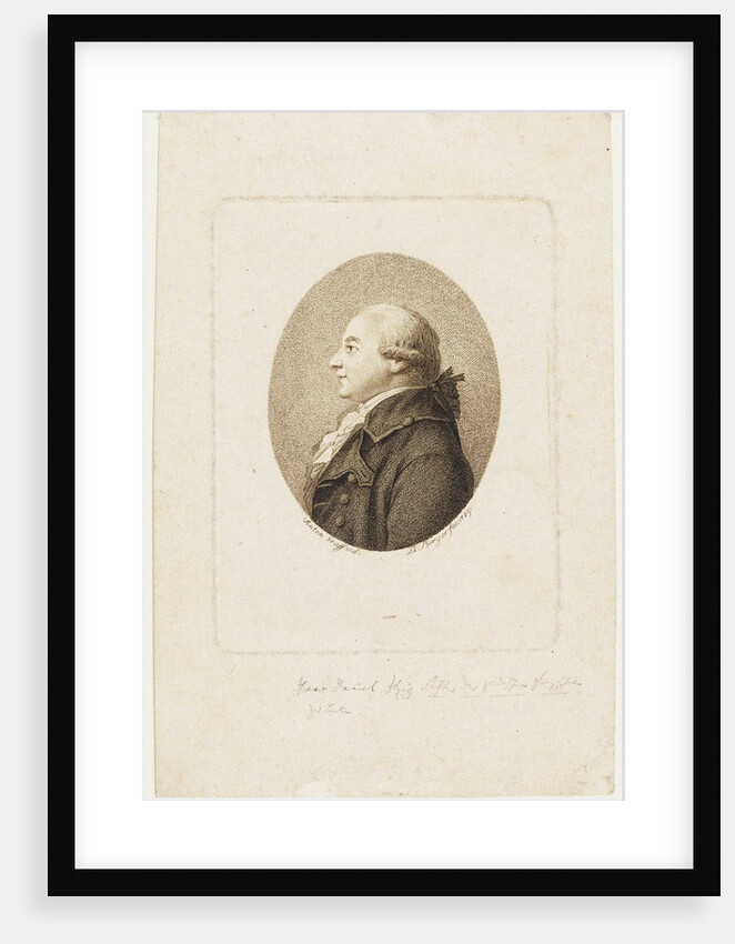 Portrait of Isaac Daniel Itzig, ca 1784 by Anonymous