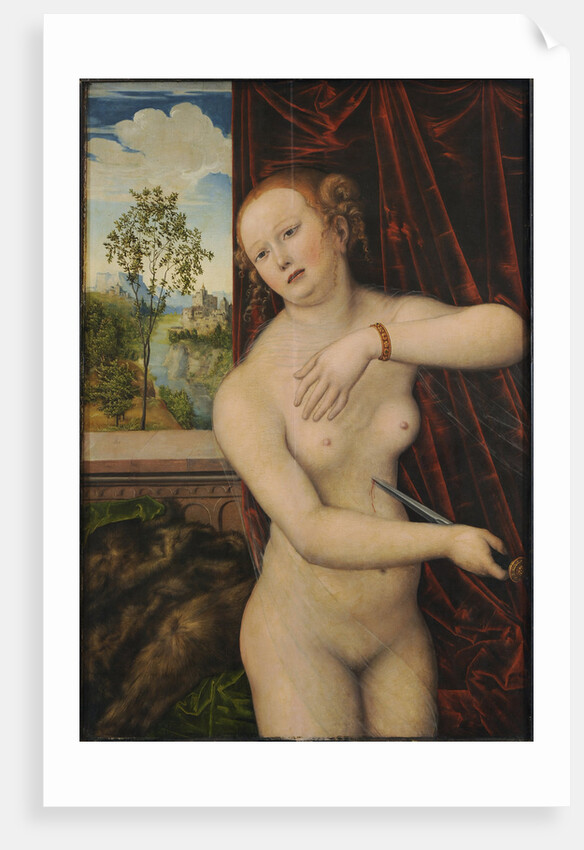 The Suicide of Lucretia, ca 1518 by Anonymous