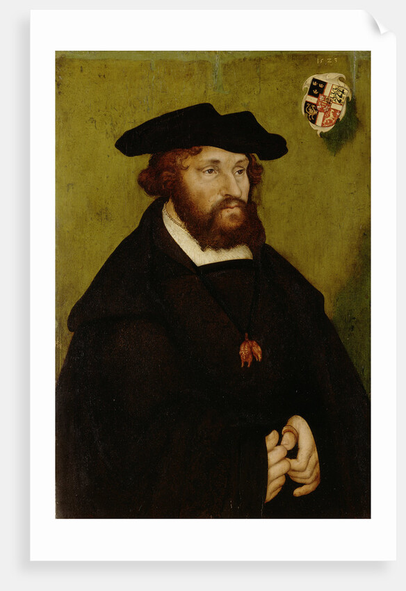 Portrait of the King Christian II of Denmark, 1523 by Anonymous
