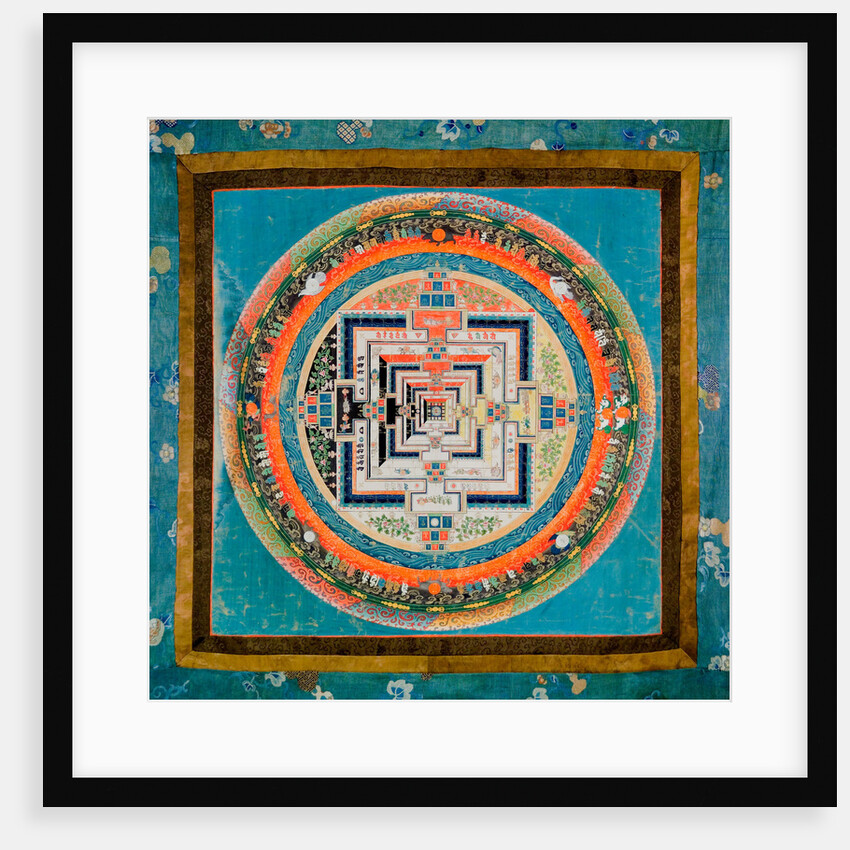 Kalachakra Mandala, Second Half of the 18th cen by Anonymous