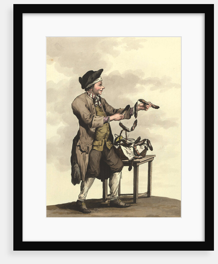 Salami Seller, c. 1780 by Anonymous