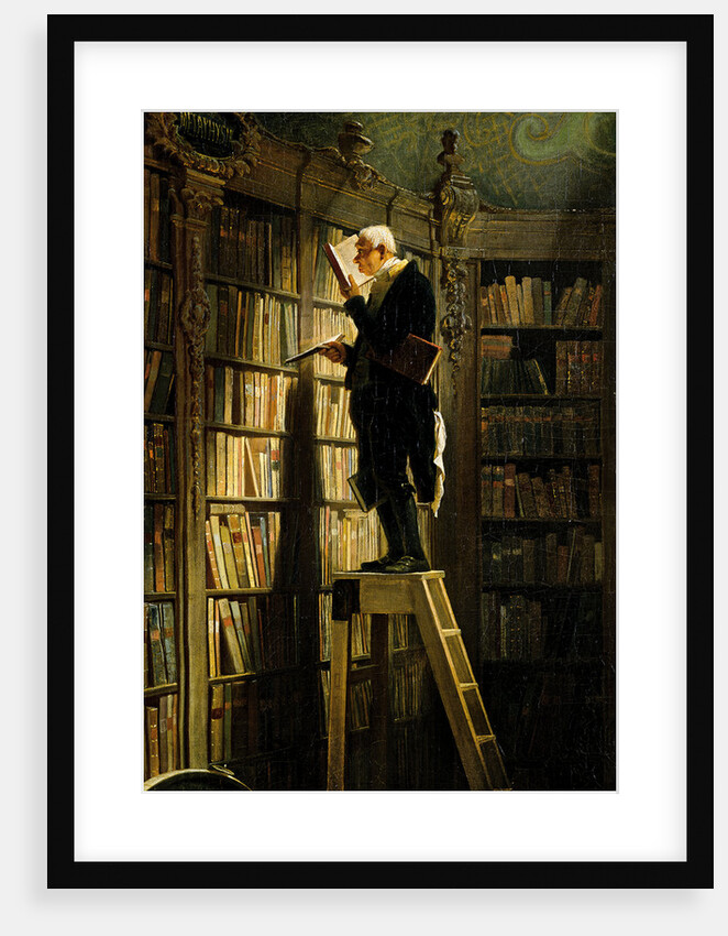 The Bookworm, 1850 by Anonymous